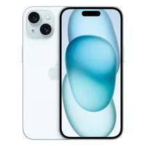 Apple iPhone 15 128GB LL Tela Super Retina XDR 6.1 Dual Cam 48+12MP/12MP Ios 17 Blue - Swap 'Grade C' (Esim)(1 Mês Garantia)