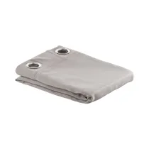 Cortina Opaca Soho Plain Collection Pblplaigr 132 X 228 CM Gris Hielo