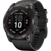 Relogio Smartwatch Garmin Fenix 7X Pro Sapphire Solar 51 MM - Carbono Grey/Black (010-02778-13)