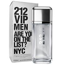 Perfume Carolina Herrera 212 Vip Men Eau de Toilette Masculino 200 ML