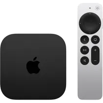 Apple TV MN893LL - 4K - 128GB - com Assistente de Voz Siri - Bluetooth/Wi-Fi - 3ª Geração - 2022 - Preto