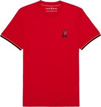 Outlet Camiseta Psycho Bunny B6U615 Masculina - Vermelho