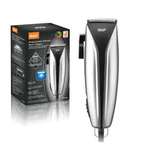 Barbeador Eletrico Raf Hair Clipper R.415 / 45W - Preto/Prata
