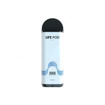 Refil Descartavel Life Pod Eco 8000 Puffs Menthol