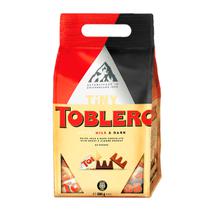 Chocolate Toblerone Tiny Sabores Variados (Ao Leite, Meio Amargo, Branco) Pacote 504G