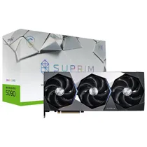 Placa de Vídeo 32GB MSI RTX5090 Suprim Soc 2565MHZ 512BIT GDDR7/DP/HDMI 912-V530-026