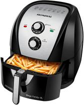 Fritadeira Eletrica Sem Oleo Mondial Air Fryer Inox 8L Litros AFN-80-Bi - 220V/60HZ