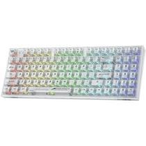 Teclado Redragon Wireless Irelia Pro K658CT-RGB-Pro (Ingles) - Transparente