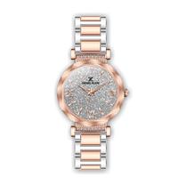 Relogio Analogico Feminino Daniel Klein Premium DK.1.12485-2 - Rosa Ouro e Prata