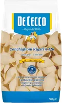 Macarrão de Cecco Conchiglioni Rigati N°126 - 500G