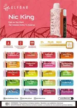 Pod Descartavel Elfbar Nic King 40K 40000 Puff - Watermelon Ice