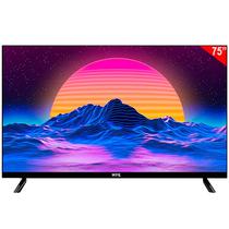 Hye TV Smart 75" LED 75ATUH Plastico 100 - 240 V ~ 50/60 HZ Black