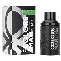 Perfume Masculino Benetton Colors Man Black Intenso Edp 100 ML