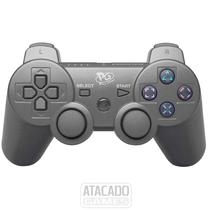 Controle Play Game Dualshock para PS3 Wireless - Prata