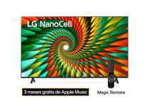 LG TV Smart 65" LED 65NANO77 Plastico 1 454 X 838 X 57,7 Black