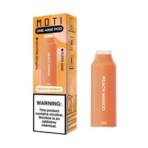 Pod Descartável Moti One 4000 Puffs Peach Mango (Refil)