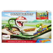 Car Hot Wheels Set Martio Kart Planta Piranha 77323