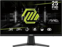 Monitor MSI 24.5" Mag 256F Full HD 1MS/180HZ HDMI/DP Preto