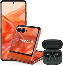 Smartphone Motorola Razr 50 Nano Sim, Esim 5G 6.9" 12GB/512GB Orange (Moto Buds+ Incluido)