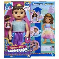 Hasbro Muneca Baby Alive Princess Ellie Crece Morena Plastico 3+ Multicolor