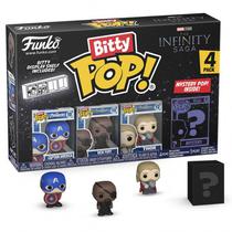 Funko Bitty Pop Marvel Captain America 4PACK 71503