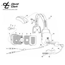 David Clark Parts H20-10 Earseals 40243G-05