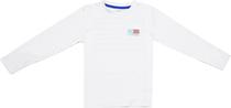 Outlet Camiseta Manga Longa Vineyard Vines Kids 3V012650 Masculina - Branco