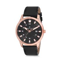 Relogio Analogico Masculino Daniel Klein Premium DK12218-2 - Preto e Rosa Ouro