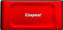 SSD Externo Kingston XS1000R 2TB USB-C 3.2 GEN2 - Vermelho