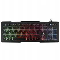 Teclado Gaming Satellite AK-840/RGB (Português) - Preto