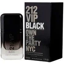 Perfume Masculino Carolina Herrera 212 Vip Black NYC Elixir Edp 50 ML