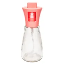 Borrifador de Azeite de Vidro 180ML - Tampa Rosa