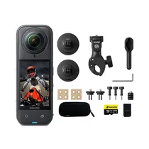 Cámara de AccióN INSTA360 Cinsaaha X5 Motorcycle Bundle 8K Negro