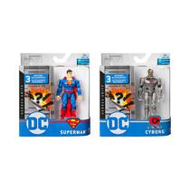 Figuras Spin Master DC Heroes Unite Cyborg + Superman 6055855