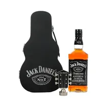 Whisky Jack Daniel’s Tennessee 750ML Con Caja En Forma de Guitarra