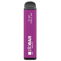 Nikbar 1000 Puffs 0% Grape Ice