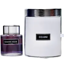 Kit Perfume Aurora Scents Gemini For Men Edp 50ML + Aurora Scents Gemini Noir Edp 50ML - Masculino