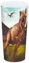 Vaso Plastico Kozi Plast Dinossauros 1304D - 350ML