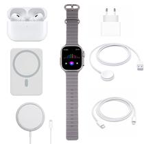 Relogio Smartwatch Naket Kit Btaux Fone Bluetooth