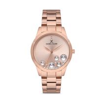 Relogio Analogico Feminino Daniel Klein Premium DK.1.12612-5 - Rosa Ouro