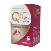 Maxinutri Coenzima Q10 60 Cápsulas