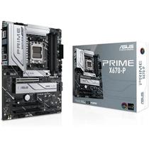 Placa Mãe Asus AM5 Prime X670-P Acero/Metal 1 X PCI Express 4.0 X16, 1 X PCI Express 3.0 X16, s/C