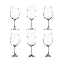 Set de Copas para Vino Bohemia Sarah 690ML 6 Piezas