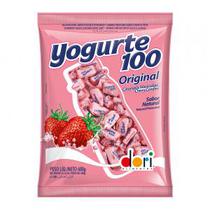 Bala Dori Yogurt 100 Morango Pacote 600G