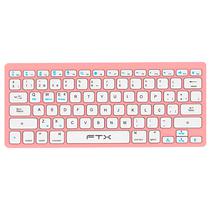 Teclado FTX B1000 Ultra Slim Sem Fio - Rosa (Espanhol)