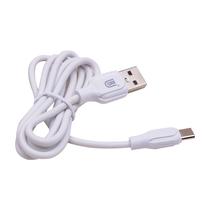 Cabo Ur D8T USB-A / USB-C / 3A / 1 Metro - Branco