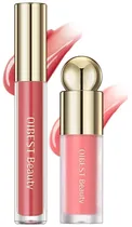 Kit Batom Liquido + Blush Qibest Glossy N-02 (2 de 2.5G)