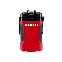 Igloo Termo Latitude Pro 1/2 Gal 31301 Acero/Metal 1.9L c/Manija Star Red