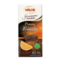 Chocolate Sin Azúcar Creamy 70% Naranja 100G