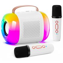 Speaker Yookie SK25 10 Watts com Bluetooth/Auxiliar/Micro SD - Branco/Cinza Azulado